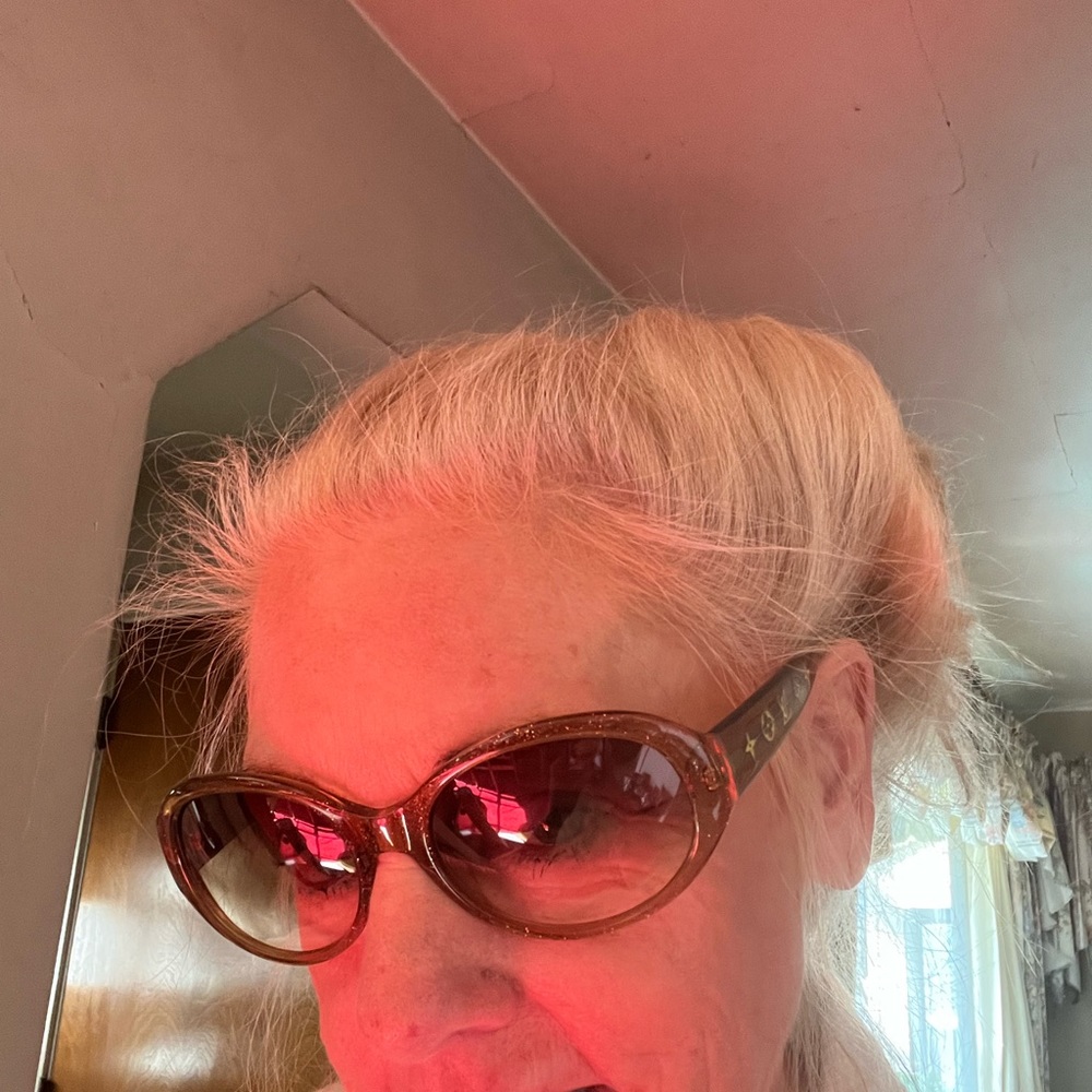 Authentic Louis Vuitton Gold Sunglasses!